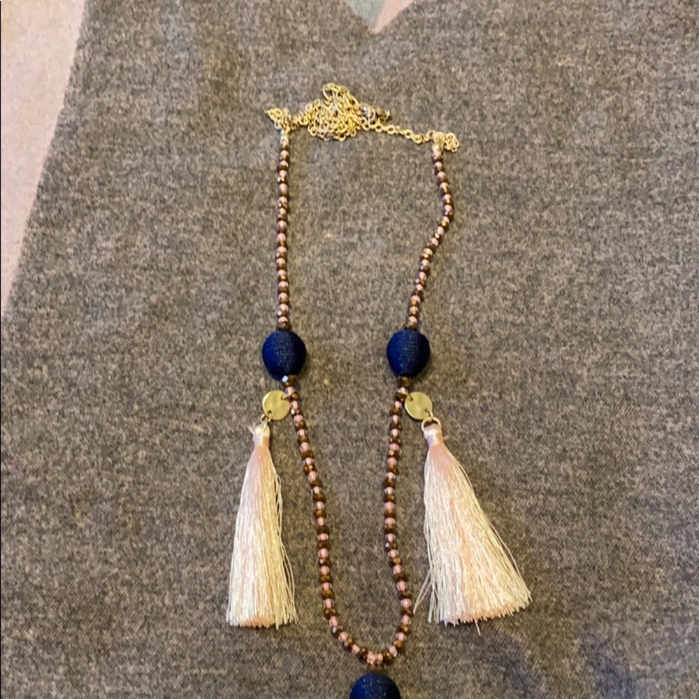 Long Tassel Necklace 38” Long and so cute!! - Picture 5 of 9